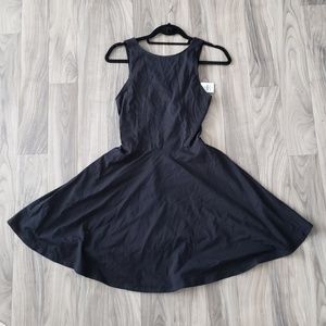 Black Hollister Cut Out Dress